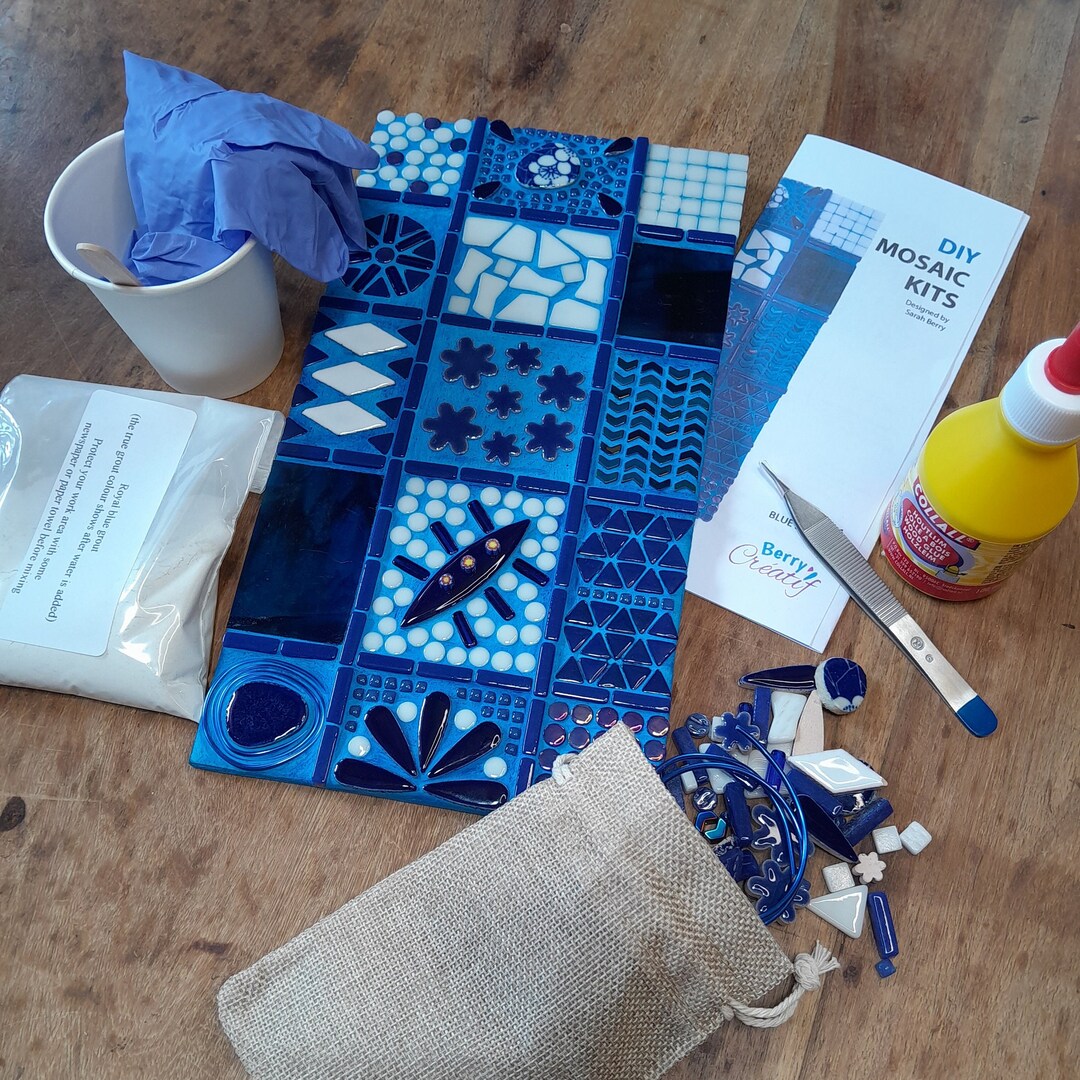 Mosaic Kit for Adults, Diy Mosaic Kit, Make a Mosaic at Home, Art Hobby