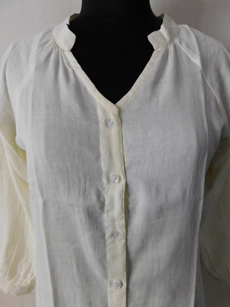 Indian Cotton Solid Color Women Hippie Casual Summer blouse Christmas Gift For Her