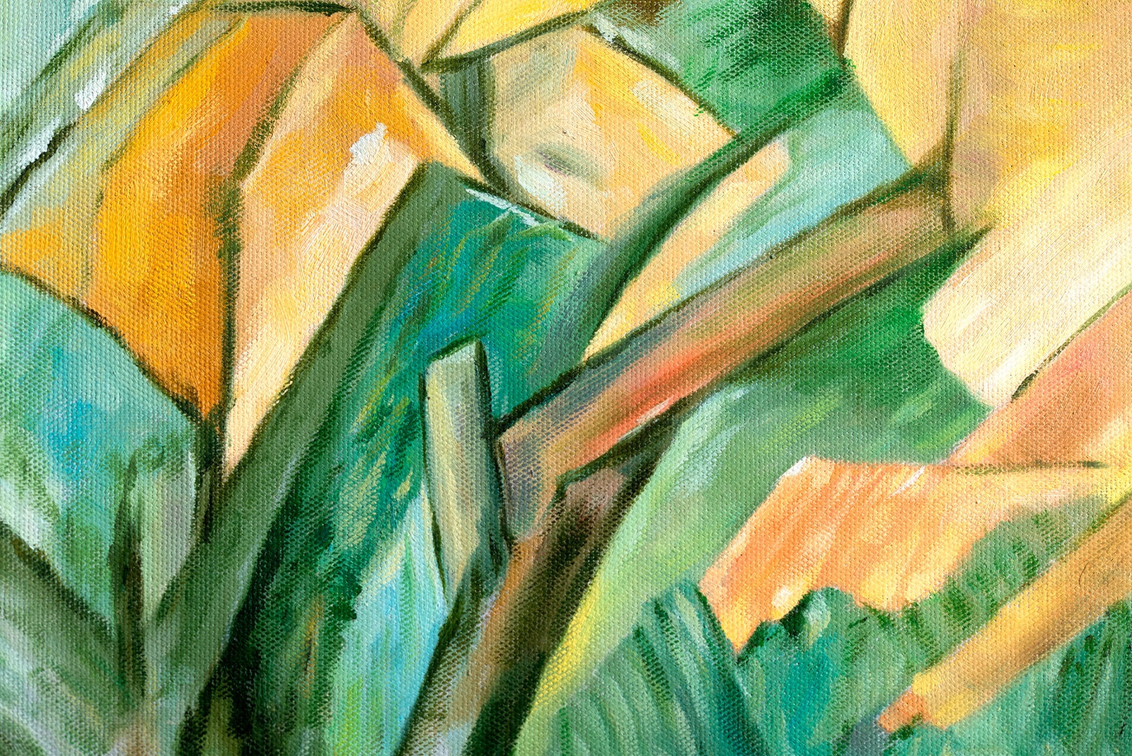 Houses at L'estaque Braques Reproduction, Handpainted in Oil