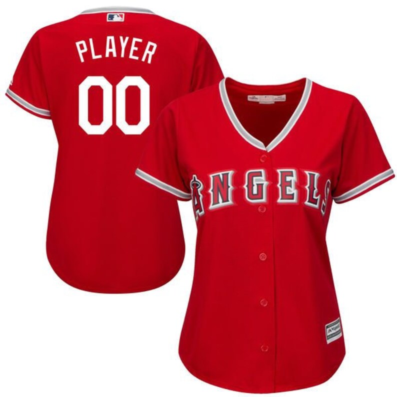 Women Los Angeles Angels Custom Name /& Number Cool Base Baseball Jersey Multiple Colors Available