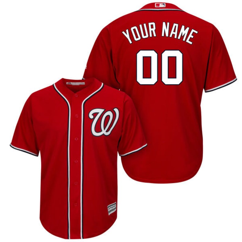 washington nationals custom jersey