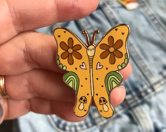 Butterfly Pin, Enamel PIn
