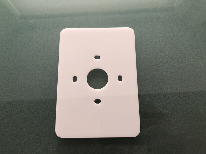 Rectangular Trim Wall Plate for NEST Gen 1, 2, 3 and E Thermostat 4.25