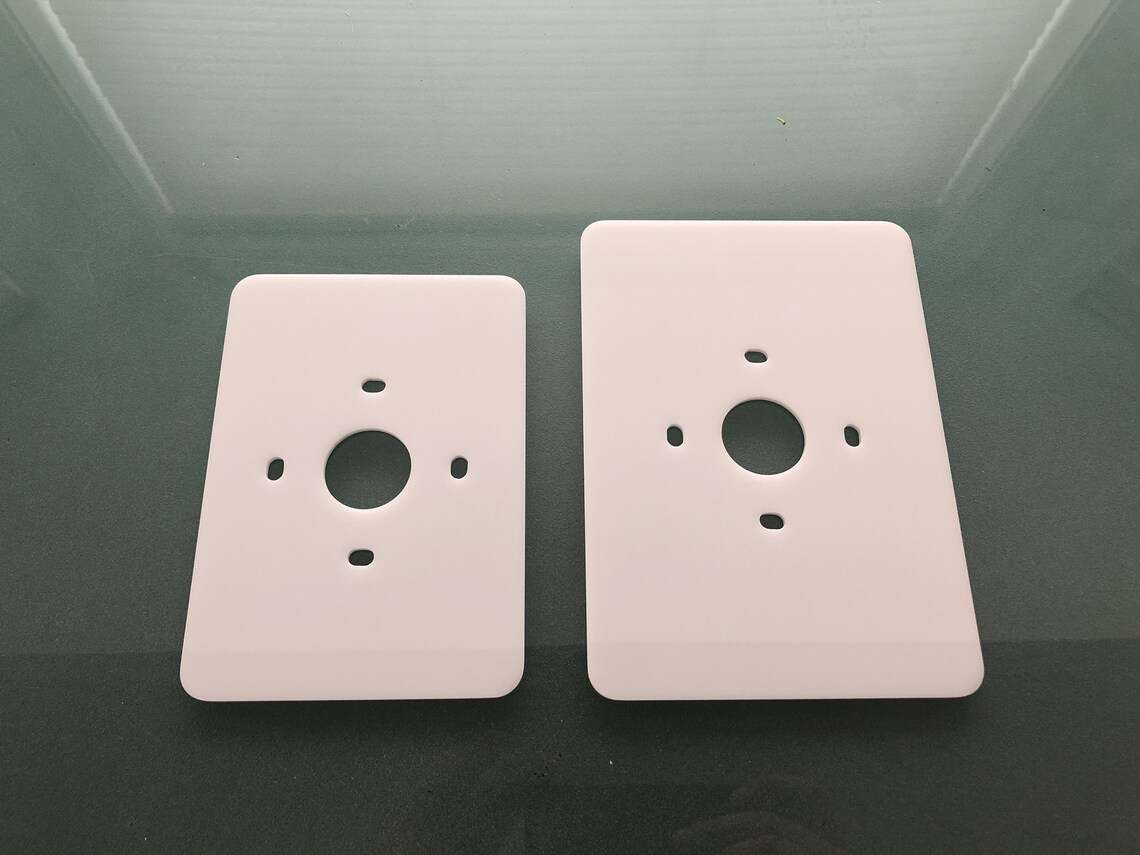 Rectangular Trim Wall Plate for NEST Gen 1, 2, 3 and E Thermostat 4.25