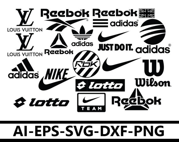 Fashion Dripping Logo Bundle Svg, Adidas Svg, Gucci Svg, Louis Vuitton Svg,  Nike Svg, Brand Logo Svg, Instant Download