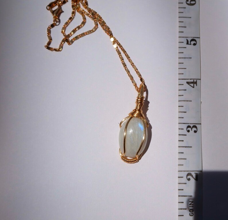 Polish Moonstone Necklace!