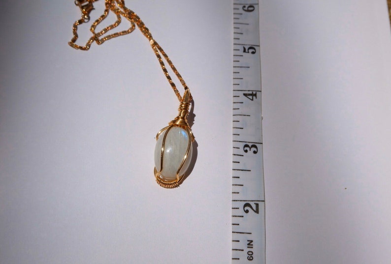 Polish Moonstone Necklace!