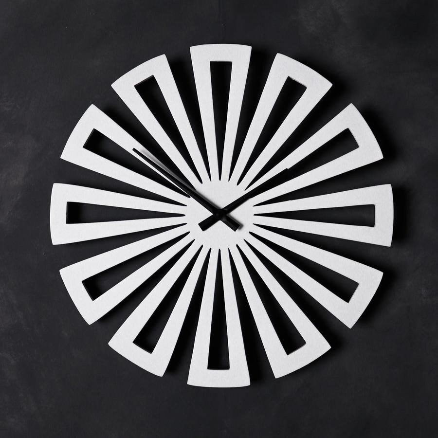 Wanduhr Küche weiß große Wanduhr modern rustikal Wanduhr | Etsy