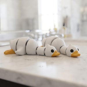 Flexi Duck STL 3D Print Articulated Fidget Kids Toy