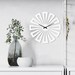 Modern Wall Clock White Large Clock for Wall Kitchen Wall - Etsy