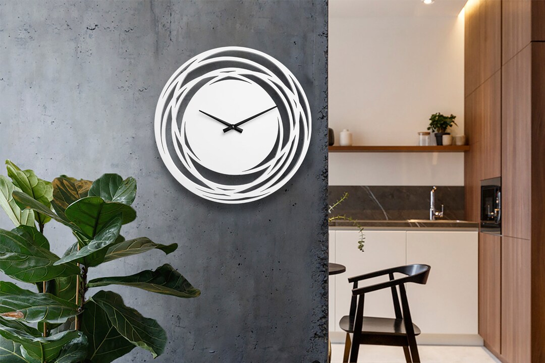 Moderne horloge murale pour cuisine horloge murale - Etsy France