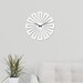 Modern Wall Clock White Large Clock for Wall Kitchen Wall - Etsy