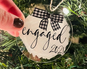 Engaged Ornament 2021