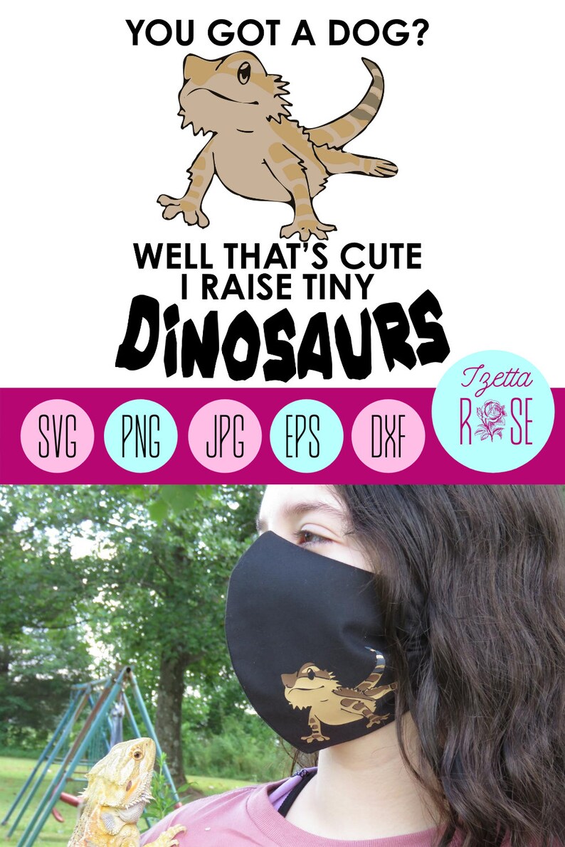 Bearded Dragon SVG SVG Files for Cricut T Shirt Design - Etsy