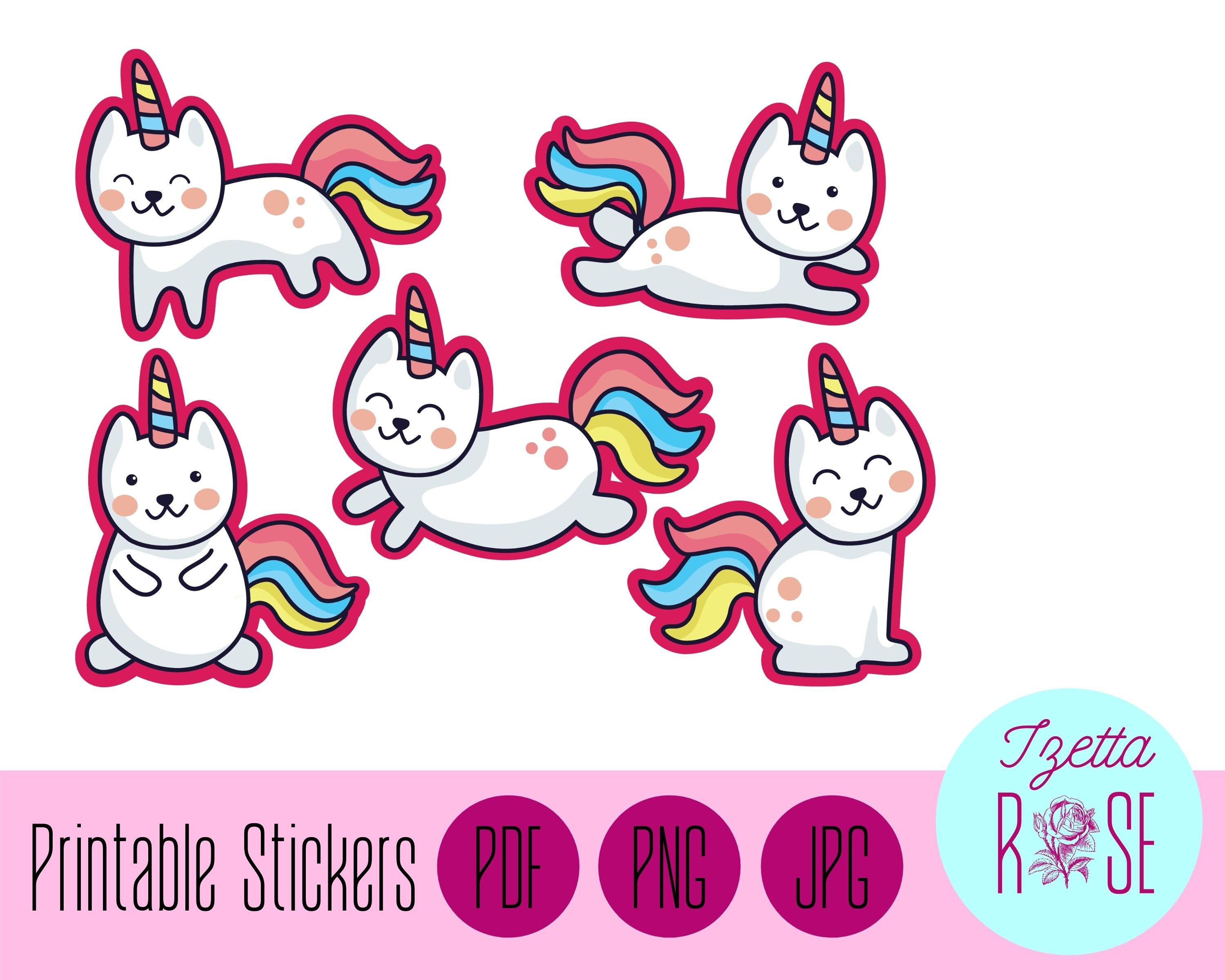 Paper Paper & Party Supplies Sticker Sticker Sheet Printable Sticker ...