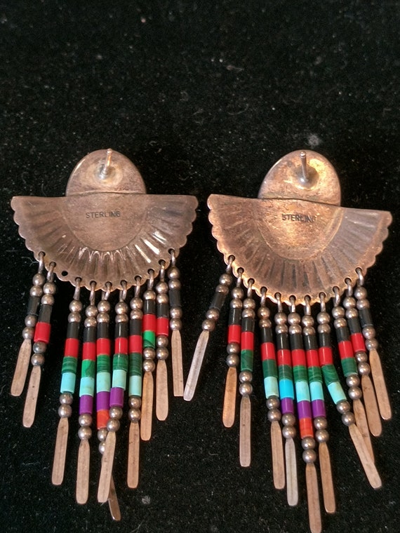 Zuni Sterling earrings 35.00 - image 3