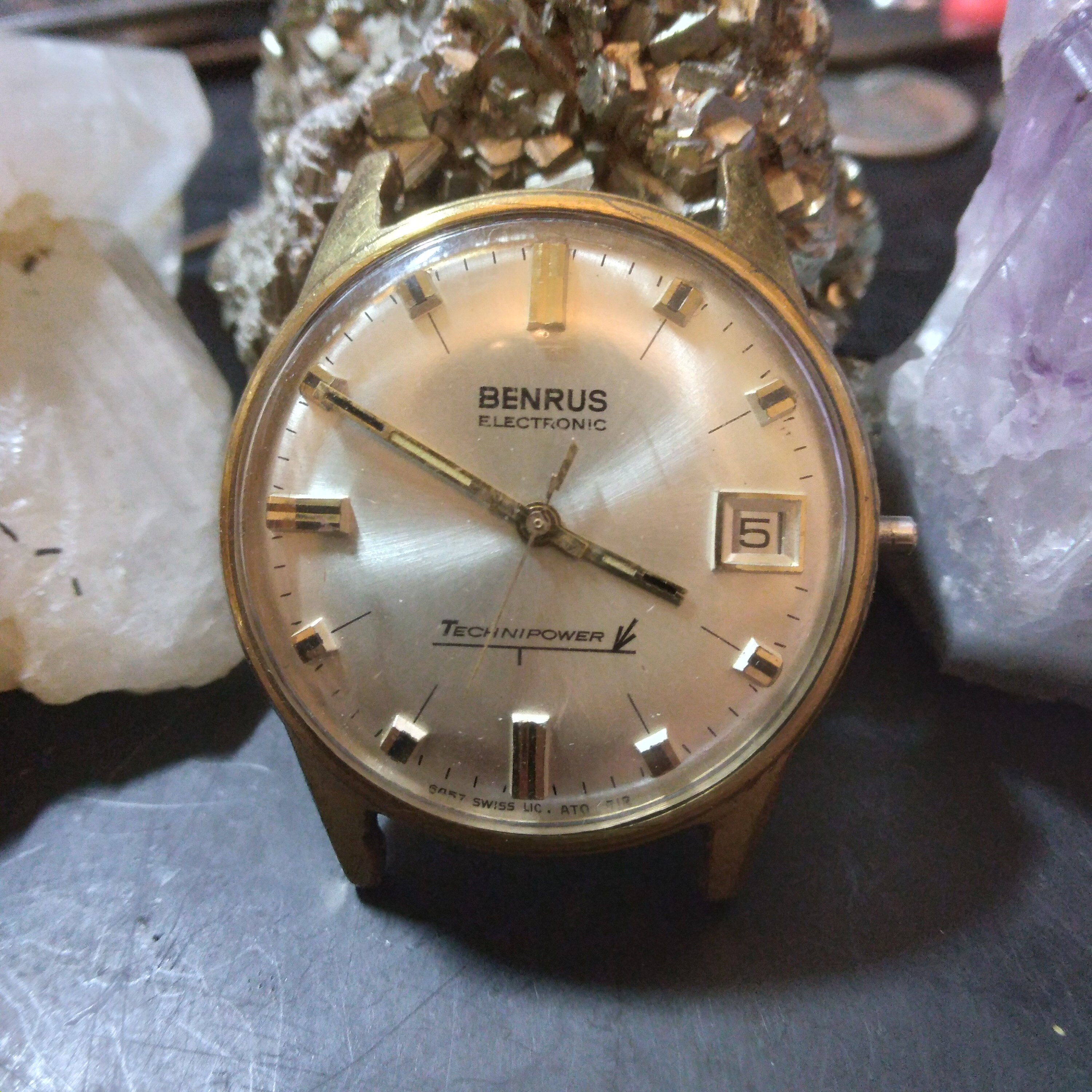 Vintage Benrus Technipower Electronic Watch - Etsy