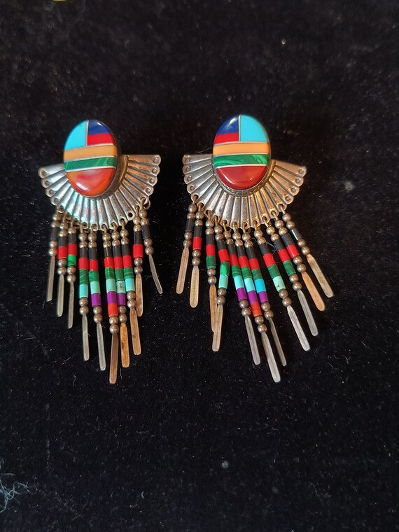 Zuni Sterling earrings 35.00 - image 1