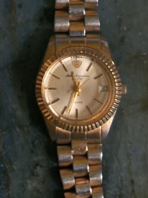 Jules Jurgensen quartz watch used runs 7.50 - image 3