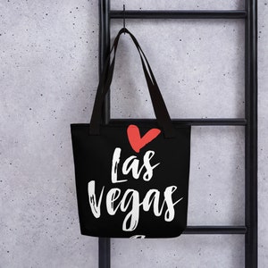 Love Las Vegas Presente perfeito para amante de Vegas Sacola