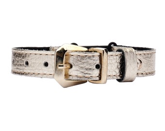 THIS HANDMADE SILVER Designer Cat Collar Has An Elegant Design And Makes A Great Addition To Your Cat&#39;s Wardrobe