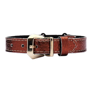 AN EXQUISITE LEATHER Soft Collar For Cats With A Lovely Shape That Is The Cutest, Softest, And Most Luxurious On The Market