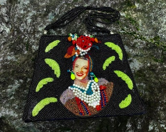 Carmen Miranda Beaded Purse