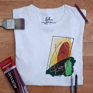 Abstract Design Tshirt, Modern T Shirt Design, Trendy Graphic Tees, Simple TShirt Designs, Minimalist Graphic Tee, Colorful Graphic T-Shirt