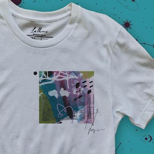 Artistic Graphic Tee, Abstract Print Shirt, Minimalist Graphic Tee, Streetwear Graphic Tee, Artwork T-Shirt, Graphic Tee Unisex