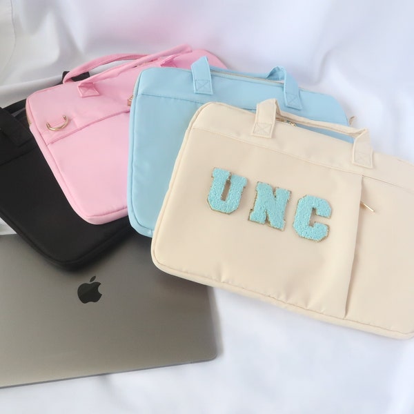 Nylon Laptop Bag,  13 inch, Customizable, Waterproof, Shock Proof, Laptop Case, Laptop Sleeve with Strap, Carry-On Strap