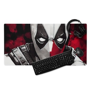 MonsterBucket Anti-Hero Deadpool Comic Book Large Gaming Mouse Pad