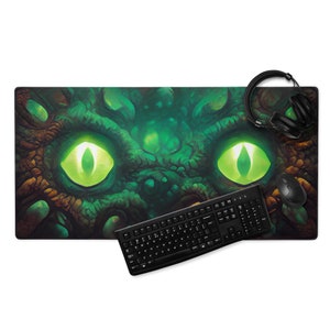 MonsterBucket, Dungeon Battle Master, Beholder Mat, Adventure Map, Großes Gaming MausPad