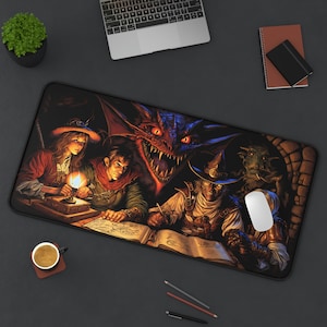 Donjons et Dragons Dungeon Master D&D Gaming Dice Desk Mat Tapis de souris