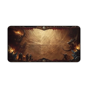 Dungeons and Dragons Dungeon Master D&D Gaming Dice Desk Mat Mouse Pad