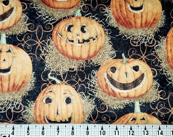 Springs Creative Reflection Pumpkin CP46752 Fabric by the Yard//Piece