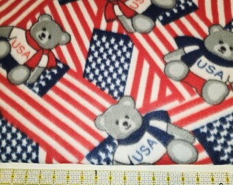 Tela polar USA Bear cortada a medida // Pieza - CONTENEDOR N.° 1