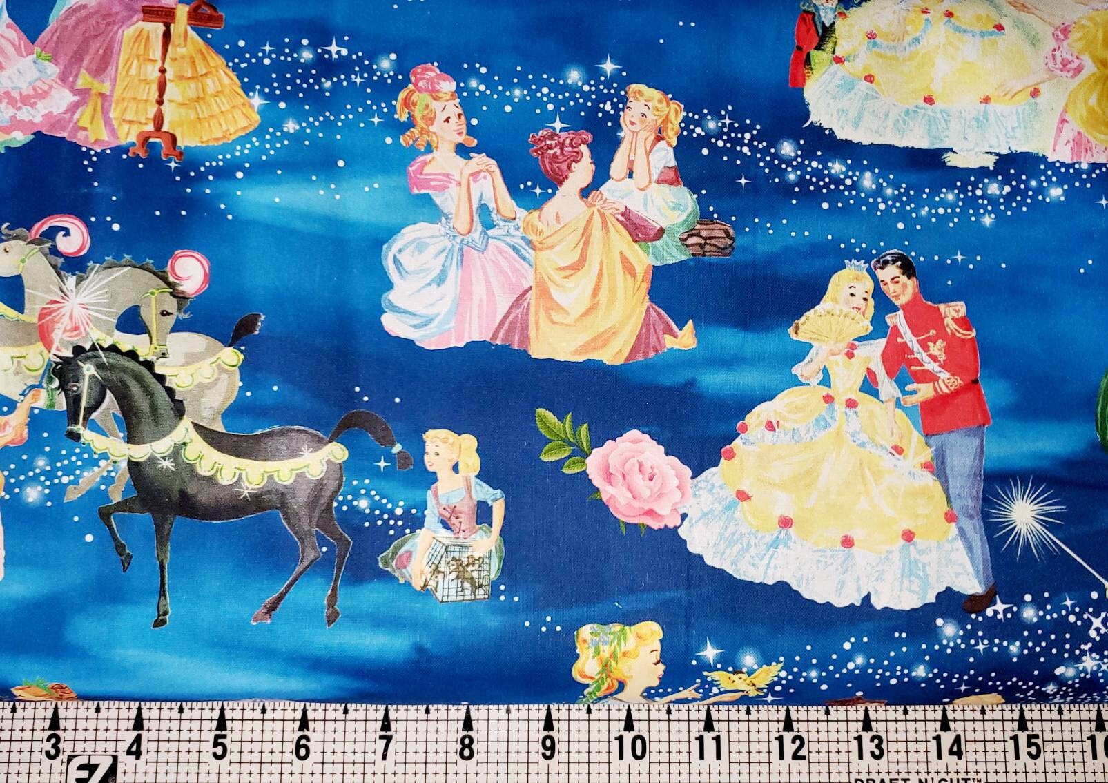 David Textiles Cinderella Fabric by the Yard/piece Etsy
