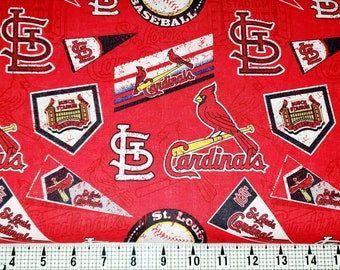 Fabric Traditions St. Louis Cardinals Fabric by the Yard//Piece