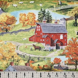 Wilmington Prints Autumn Grove 72266 Fabric by the Yard//Piece