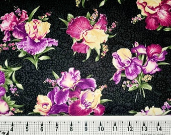Benartex Fabrics Irresistible Iris 01072 Fabric by the Yard/Piece