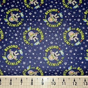 Camelot Fabrics Buzz Lightyear in Space 85410402 Fabric by the Yard//Piece