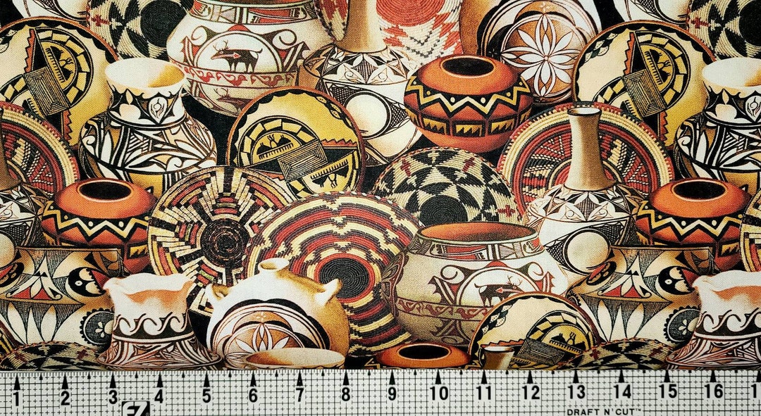 Michael Miller Desert Pottery DCX11040 Fabric by the Yard//piece - Etsy
