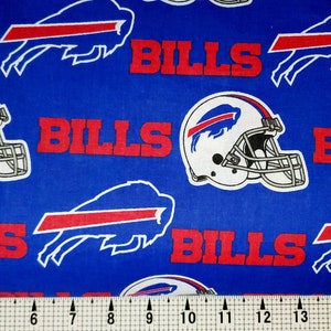 Fabric Traditions Buffalo Bills Fabric by the Yard//Piece