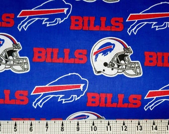 Fabric Traditions Buffalo Bills Fabric by the Yard//Piece