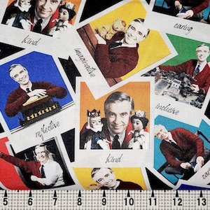 Riley Blake Fabrics Mr. Rogers Neighborhood CD11460 Fabric by the Yard//Piece