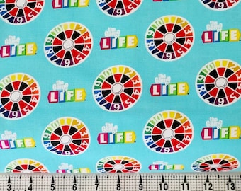 Camelot Fabrics Game of Life Spinner 95070308 Fabric by the Yard/Piece