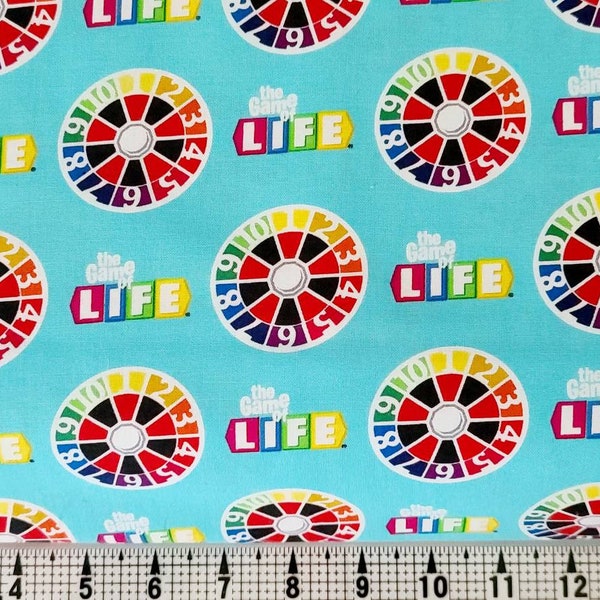 Camelot Fabrics Game of Life Spinner 95070308 Fabric by the Yard/Piece