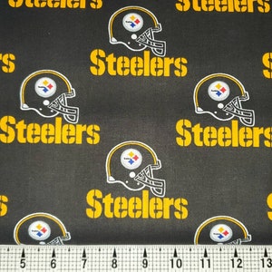 Fabric Traditions Pittsburg Steelers Fabric by the Yard/Piece