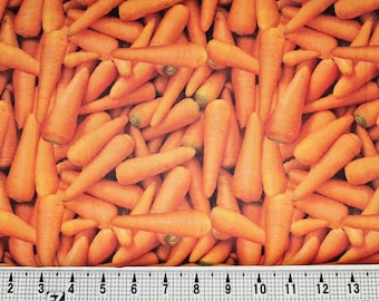 Mook Fabrics Carrots 115485 Tkanina cięta na wymiar//Sztuka
