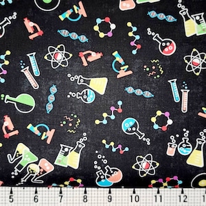 Michael Miller Science Lab DC9721 Fabric by the Yard//Piece